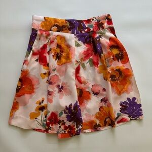 H&M Floral Flowy Shorts